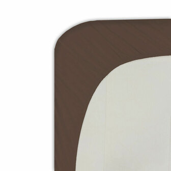 Verstelbaar onderlaken Happy Home Bruin Bed van 120 4
