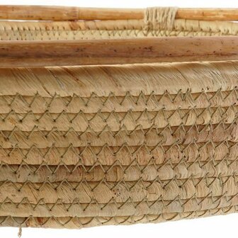 Tafeldecoratie DKD Home Decor 42 x 42 x 8 cm Natuurlijk Bruin Tropisch 2