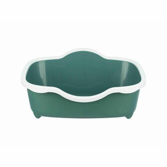 Kattenbak Trixie Davio Wit Groen Plastic 56 x 26 x 39 cm 1