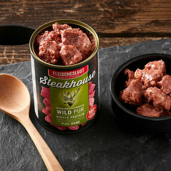 Natvoer Fleischeslust Pure 800 gr Herten 4