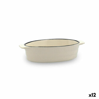 Sauspan Quid Cocco Wit Keramisch 19 x 10,5 x 5 cm (12 Stuks) (Pack 12x) 2
