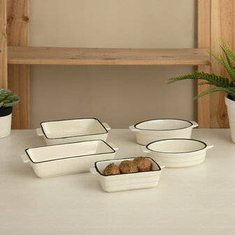 Sauspan Quid Cocco Wit Keramisch 19 x 10,5 x 5 cm (12 Stuks) (Pack 12x) 3