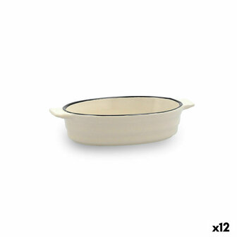 Sauspan Quid Cocco Wit Keramisch 18 x 11 x 4 cm (12 Stuks) (Pack 12x) 2