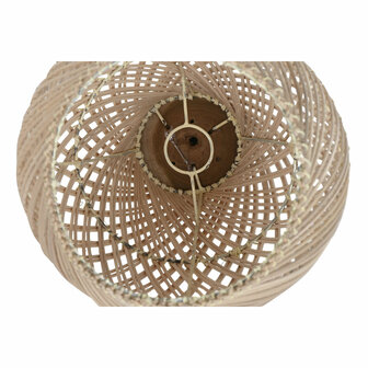 Lampenkap Home ESPRIT Natuurlijk Bamboe Teakhout 35 x 35 x 85 cm (2 Stuks) 3