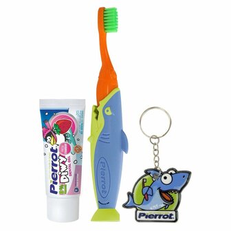 Tandpasta met Borstel Set Pierrot SHARKY 1