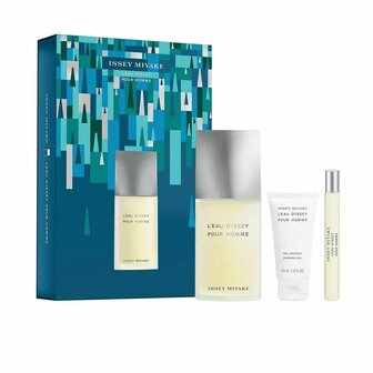 Parfumset voor Heren Issey Miyake L&amp;apos;EAU D&amp;apos;ISSEY POUR HOMME 3 Onderdelen 1