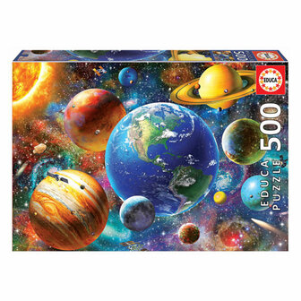 Puzzel Solar System Educa 18449 (500 pcs) 1