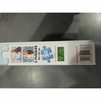 Set van 2 Puzzels Frozen 20 Onderdelen 2