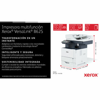 All-in-one printer Xerox B625V_DN 6