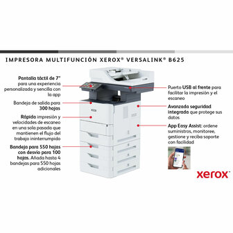 All-in-one printer Xerox B625V_DN 7