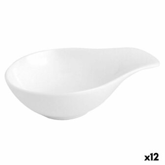 Kom Quid Chef Keramisch Wit 11 x 8 cm 12 Stuks 1