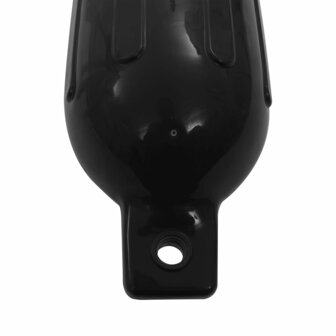 Bootstootkussens 4 st 58,5x16,5 cm PVC zwart 4