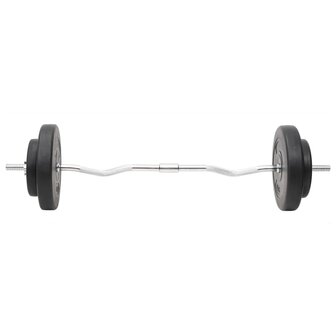 Halterset met gewichten 60 kg 4