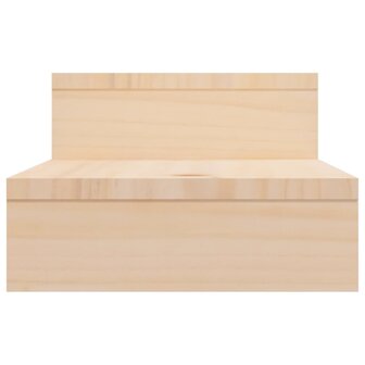 Monitorstandaard (52-101)x22x14 cm massief grenenhout 8