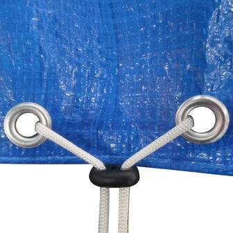 Zwembadhoezen 2 st rechthoekig 90 g/m&sup2; 540x270 cm PE 5