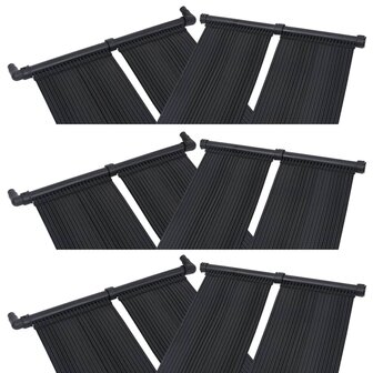 Solarverwarmingspanelen voor zwembad 6 st 80x310 cm 1