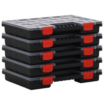 Assortimentsdozen 5 st 34,5x25x5 cm polypropeen 1