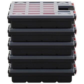 Assortimentsdozen 10 st 34,5x25x5 cm polypropeen 4