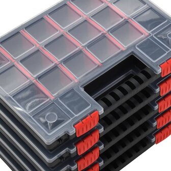 Assortimentsdozen 10 st 34,5x25x5 cm polypropeen 6