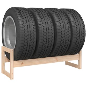 Bandenrek 120x40x40 cm massief grenenhout 4