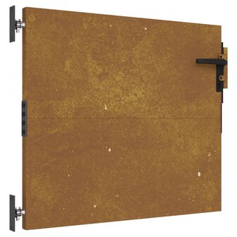 Poort 85x75 cm cortenstaal 2