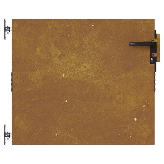 Poort 85x75 cm cortenstaal 4