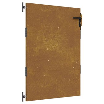 Poort 85x125 cm cortenstaal 2