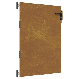 Poort 85x150 cm cortenstaal 2