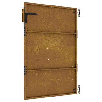Poort 85x150 cm cortenstaal 6
