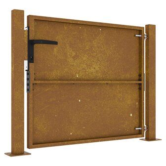 Poort 105x80 cm cortenstaal 6