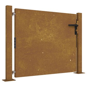 Poort 105x105 cm cortenstaal 2