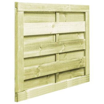 Poort 100x75 cm ge&iuml;mpregneerd grenenhout groen 3
