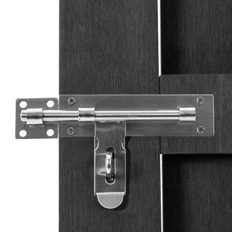 Poort 100x100 cm HKC grijs 4