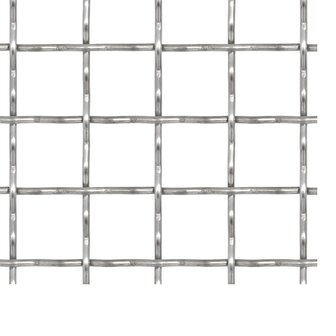 Draadhek geweven gaas 50x50 cm 21x21x2,5 mm roestvrij staal 3