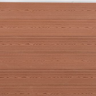 Schuttingpaneelset 353x186 cm HKC bruin 5