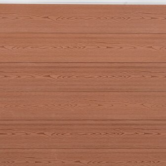 Schuttingpaneelset 872x186 cm HKC bruin 5