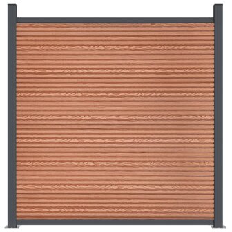 Schuttingpaneel 1045x186 cm HKC bruin 5