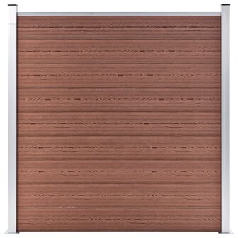 Schutting 1737x186 cm HKC bruin 2