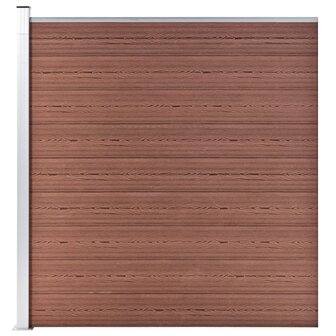 Schutting 1737x186 cm HKC bruin 5