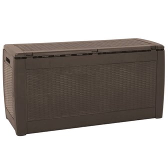 Tuinbox 119x48x60 cm polypropeen bruin 3