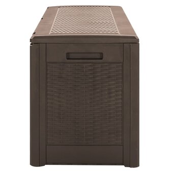 Tuinbox 119x48x60 cm polypropeen bruin 5
