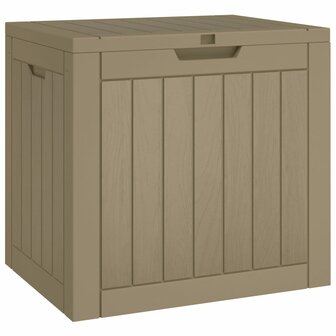 Tuinbox 55,5x43x53 cm polypropeen grijs 2
