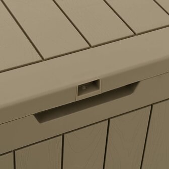 Tuinbox 55,5x43x53 cm polypropeen grijs 7