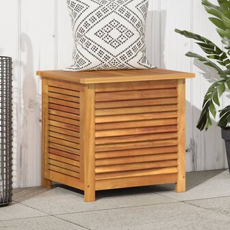 Tuinbox met jaloezie&euml;n 60x50x56 cm massief acaciahout 1