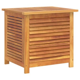Tuinbox met jaloezie&euml;n 60x50x56 cm massief acaciahout 2