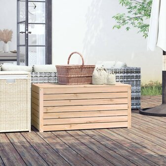 Tuinbox 101x50,5x46,5 cm massief grenenhout 1