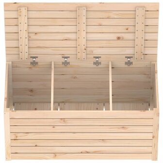 Tuinbox 101x50,5x46,5 cm massief grenenhout 8