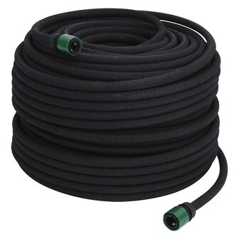 Druppelslang 0,6&amp;apos;&amp;apos; 100 m rubber zwart 2