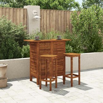 Bartafel 110x50x105 cm massief acaciahout 1
