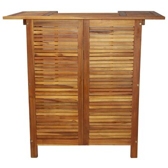 Bartafel 110x50x105 cm massief acaciahout 6